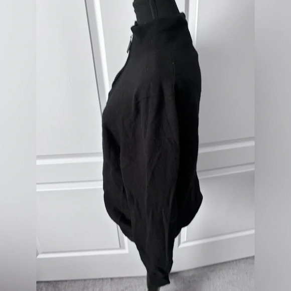 Tahari | 100% Extra Fine Marino Wool Half Zip Sweater | Size L - Picture 5 of 8